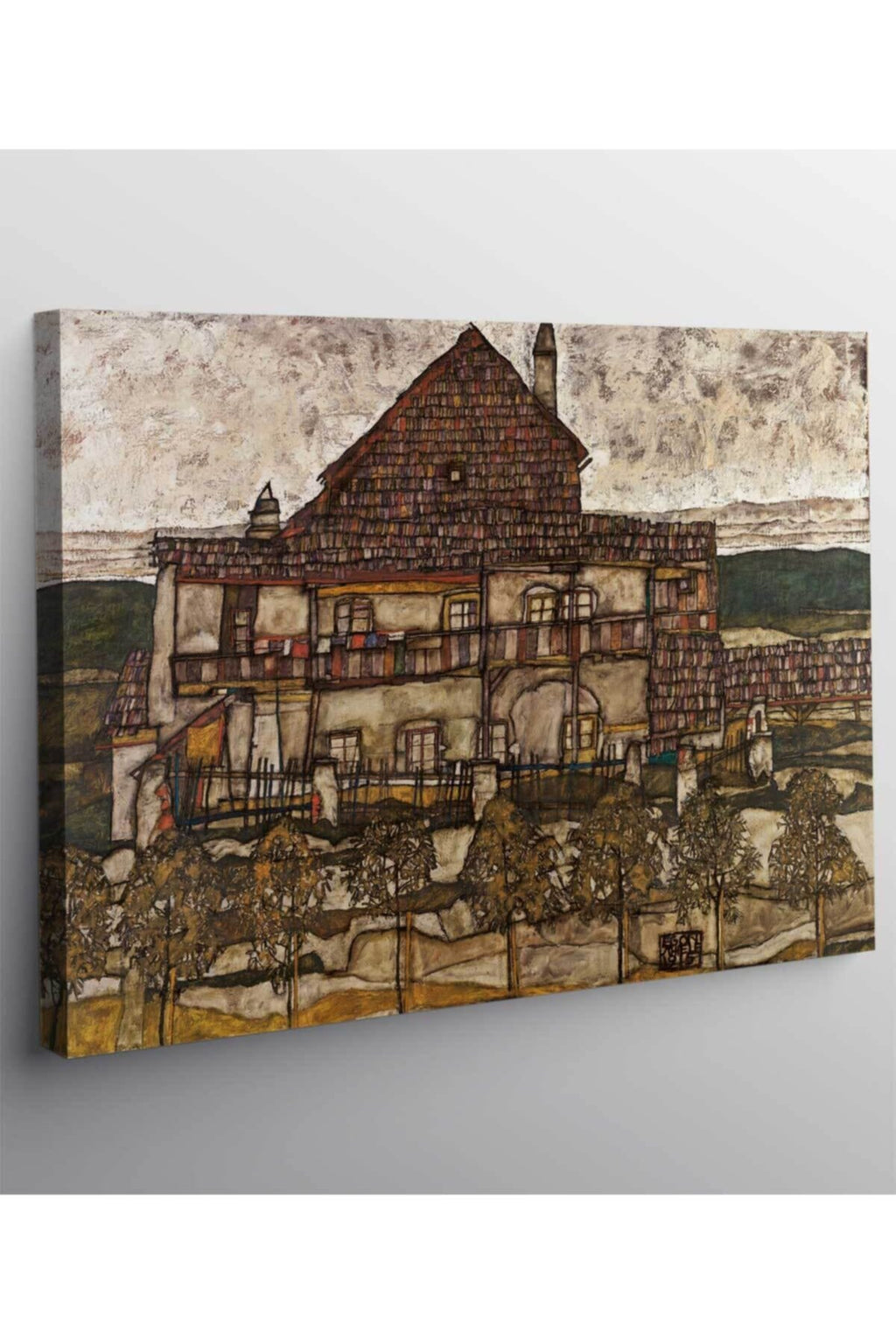 Egon Schiele-house With Shingle