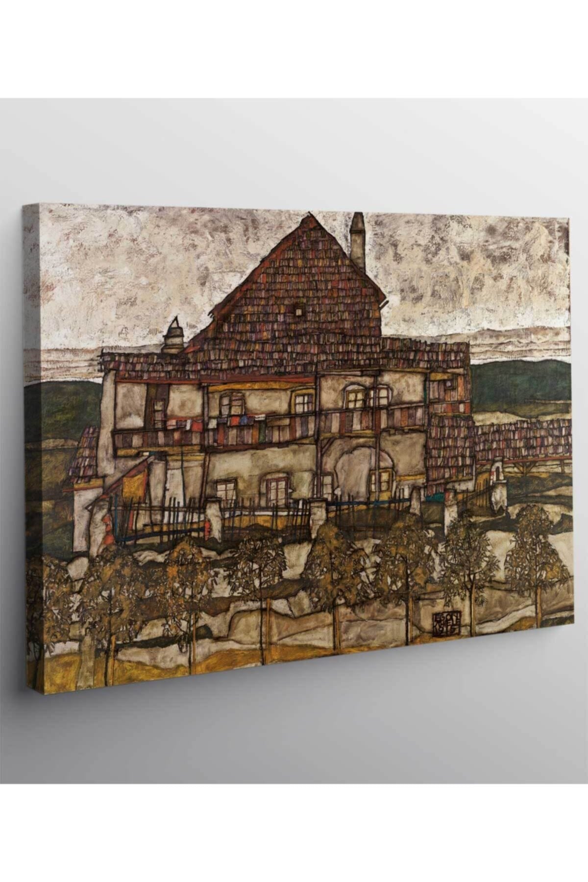 Egon Schiele-house With Shingle