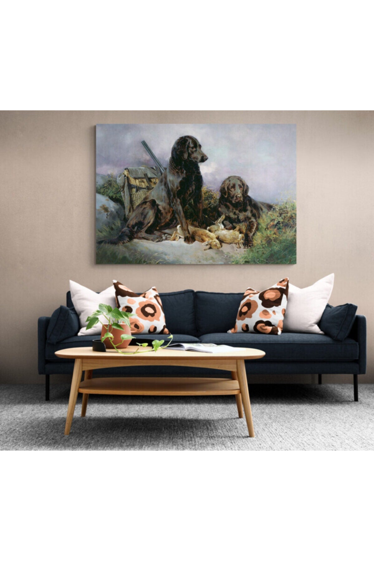 Köpek Resimi- Kanvas Tablo