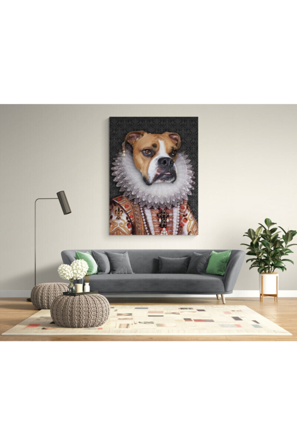 Köpek Resimi- Kanvas Tablo