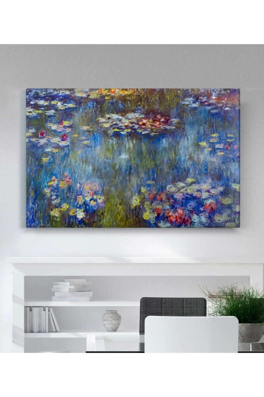 Claude Monet Le Bassin Aux Nympheas Kanvas Tablo