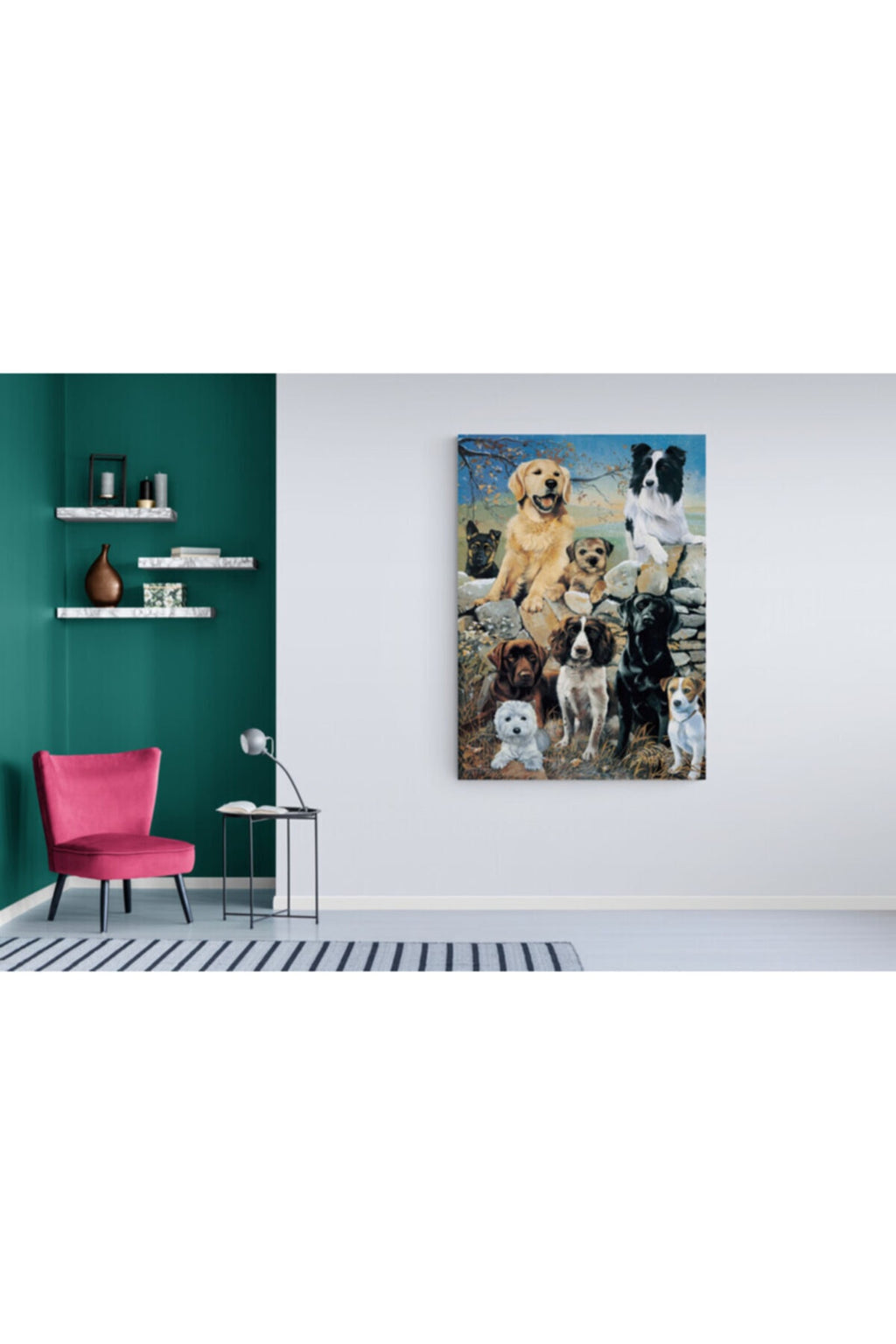 Köpek Resimi- Kanvas Tablo