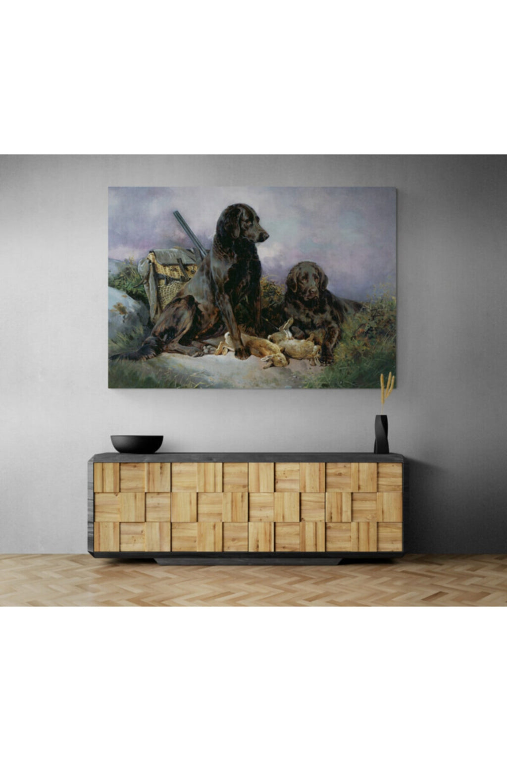 Köpek Resimi- Kanvas Tablo