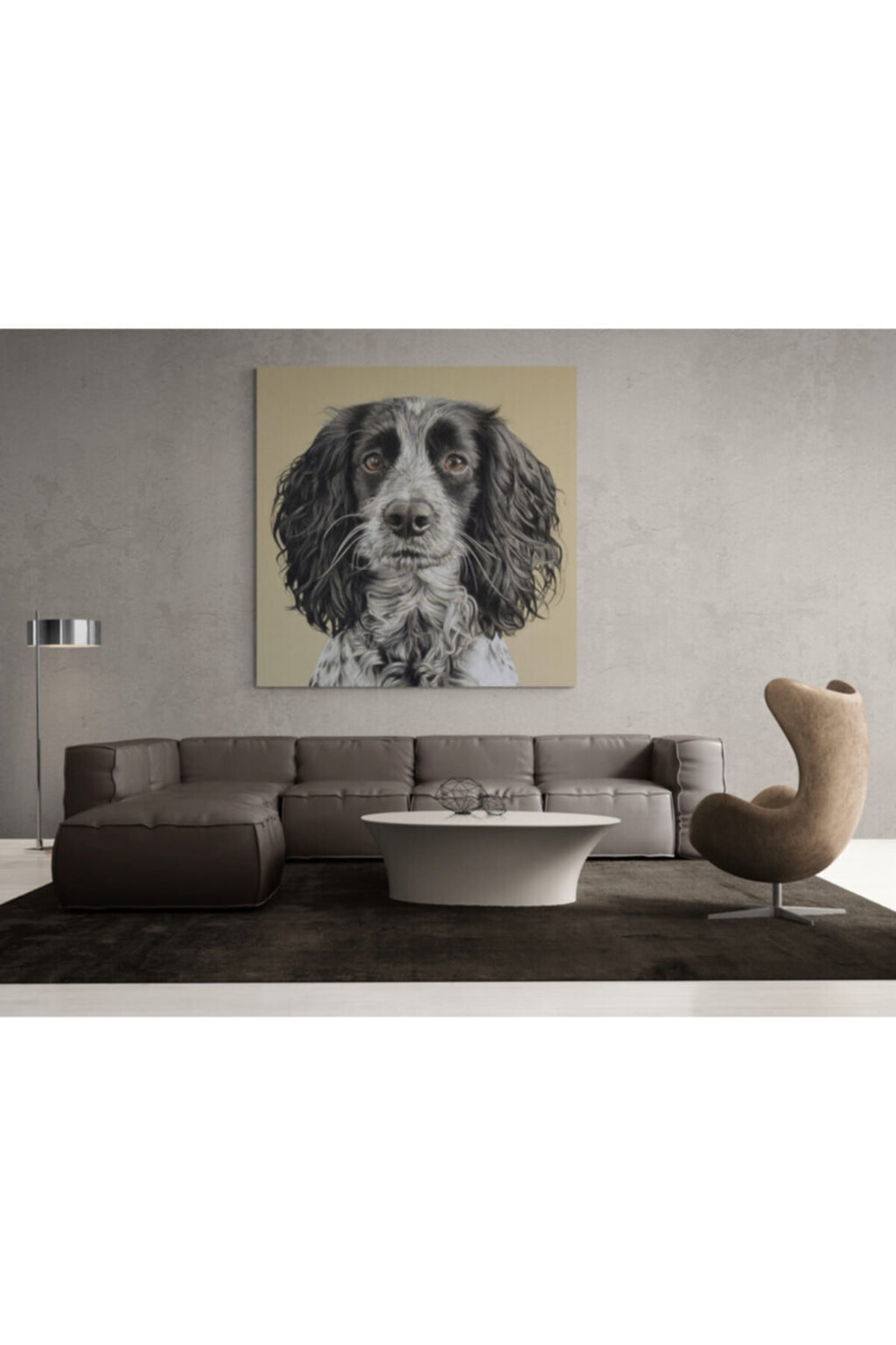 Köpek Resimi- Kanvas Tablo